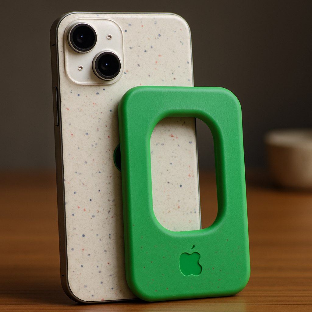 Apple представила новый ограниченный выпуск MagSafe держателя для iPhone созданного с акцентом на доступность В сотрудничестве с художницей и дизайнером Бейли Хикава Apple выпустила держатель и подставку которая стоит 69 95 и уже доступна в Apple Store Этот аксессуар доступен в цветах Brat green и speckled stone а также в других вариантах из магазина Хикава Изготовленный из мягкого силикона держатель удобно крепится к iPhone магнитом и может использоваться как в горизонтальном так и в вертикальном положении Он был разработан с учетом мнений людей с ограниченными возможностями чтобы облегчить использование устройства Хикава отмечает что этот продукт начало многих других предложений для различных потребностей пользователей Новый аксессуар также символизирует 40 летнюю работу Apple в сфере доступности PRO AI OFFICIAL