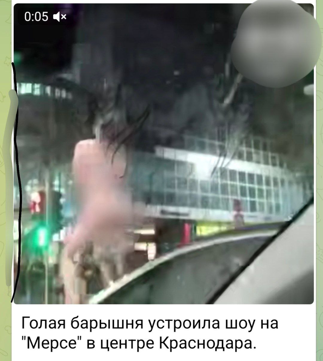 На основании выявленной в сети Интернет информации полицией города Краснодара инициировано проведение проверки, в ходе которой будет установлена личность девушки, которая танцевала обнажённой на улице Красной краевой столицы. За совершенные действия ей может грозить административная ответственность в виде ареста до 15 суток по статье 20.1 КоАП РФ мелкое хулиганство . Полиция Кубани
