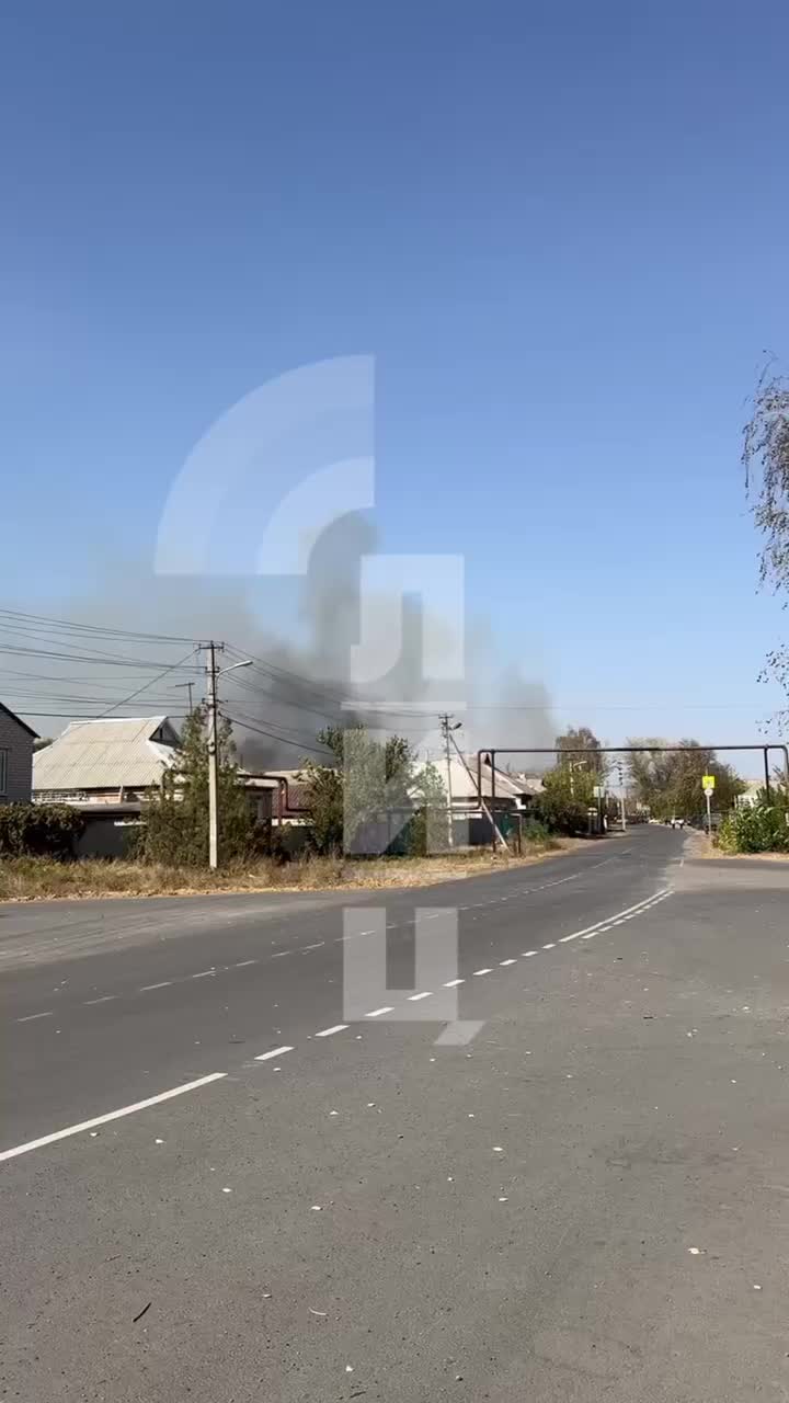 Пожары вновь охватили Станично-Луганский район