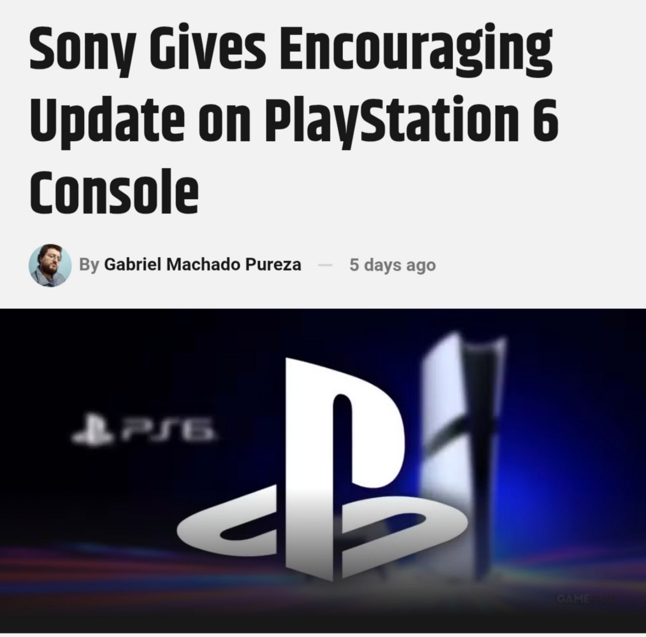 Sony официально подтвердила разработку PLAYSTATION 6! Глава Sony Interactive Хидеаки Нишино рассказал, что шестая консоль сейчас «главный приоритет компании». Больших подробностей не раскрыли, но Хидеаки намекнул на добавление «новых видов взаимодействия людей с играми». По слухам, релиз намечен на 2027 год.