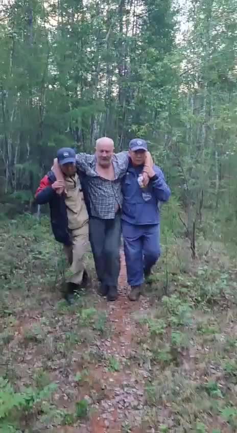 Спасение 59-летнего мужчины в Якутии после пяти дней в лесу