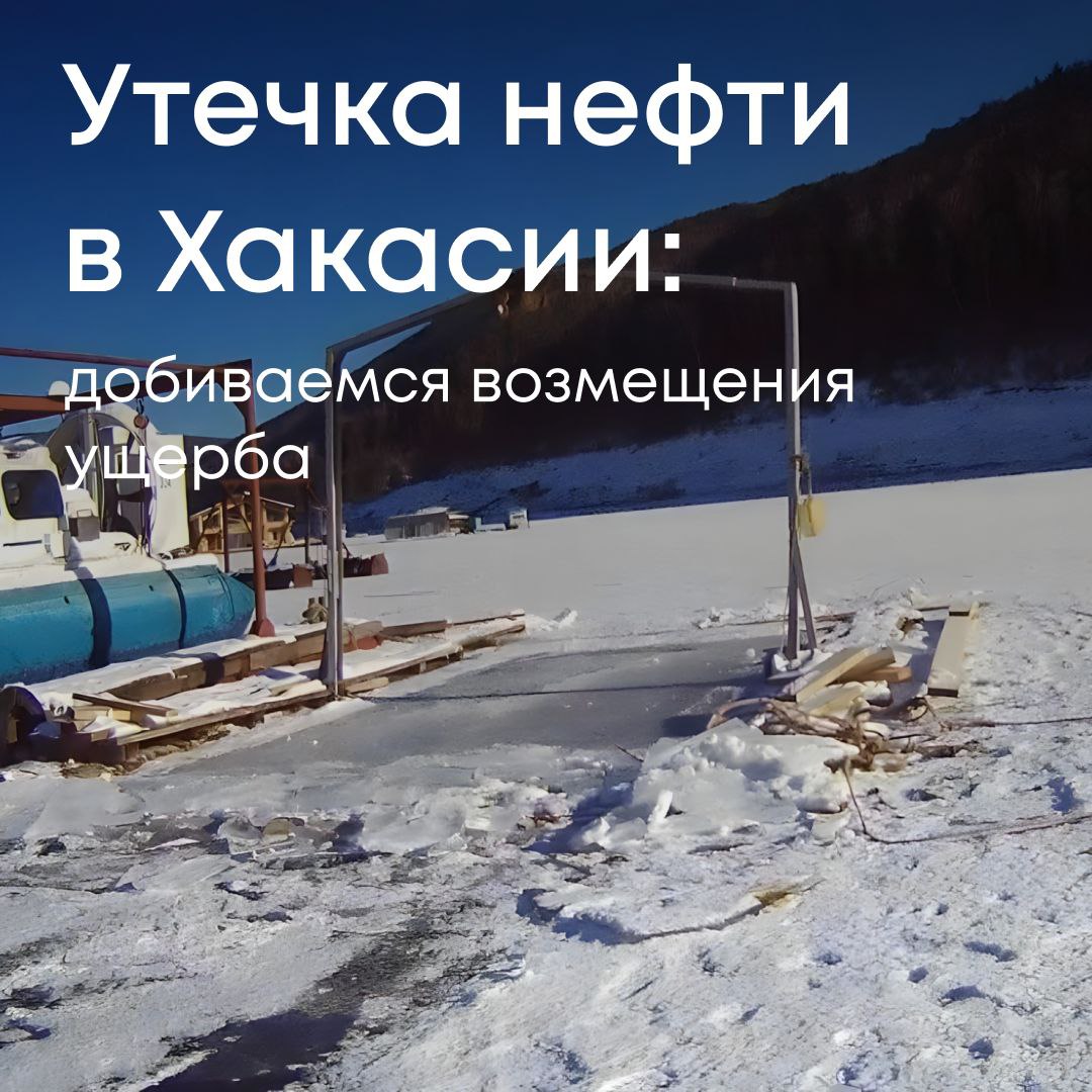 В январе 2024 года в заливе «Джойская Сосновка» Саяно-Шушенского водохранилища затонуло маломерное судно, в результате чего произошла утечка нефтепродуктов в воду. Наши специалисты рассчитали экологический ущерб — более 1,2 млн рублей. Собственник судна отказался возмещать вред добровольно, и мы обратились в суд. Верховный суд Республики Хакасия отклонил апелляционную жалобу гражданина и обязал его выплатить ущерб в полном объеме.