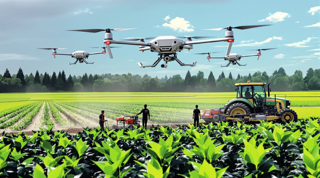 Агродроны получат скоростную заправочную станцию Наземная станция как сообщается способна быстро заправить сразу три агродрона химическими растворами без участия персонала на всё уходит меньше 5 минут И разработали её в рамках федерального проекта Кадры для БАС в Финансовом университете при правительстве РФ видимо потому что время деньги Как рассказали в Университете 2035 дрон сам стыкуется со шлангом а раствор поступает в бак агродрона до того момента пока не сработают датчики уровня жидкости После этого помпа перестает работать клапан закрывается и агродрон поднимается в воздух продолжая выполнять распыление жидкости А при планировании полетного задания учитывается расход раствора и емкость аккумулятора Благодаря этому станция рассчитывает объем заполнения бака таким образом чтобы при наступлении критического уровня заряда батареи дрон израсходовал оставшийся раствор и вернулся на заправку и замену аккумулятора с пустым баком Беспилот