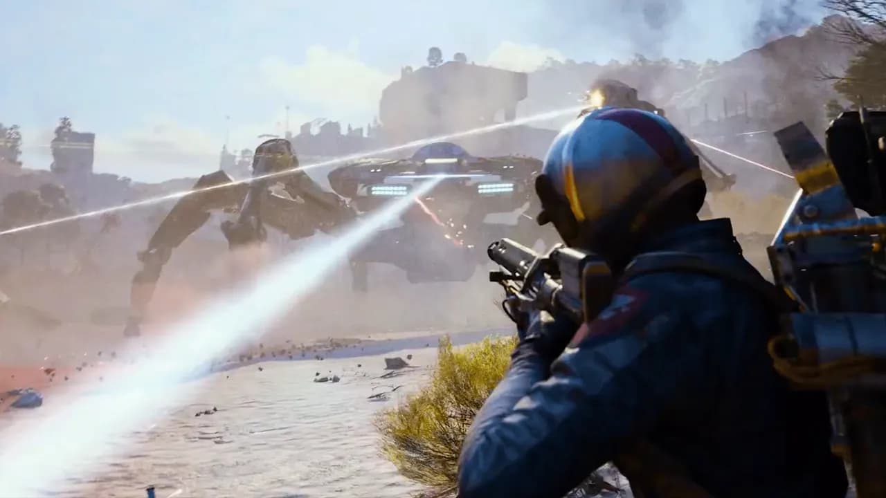 Шершни клещи стукачи и огнеметчики ARC Raiders получила новый трейлер знакомящий с врагами Студия Embark выпустила новый трейлер своего экстрекшен шутера ARC Raiders в котором показала различных роботов ведущих охоту на людей От летающих дронов до прыгающих паукообразных махин механические монстры будут представлять серьезную угрозу для любого рейдера Заказать сборку ПК в InterPC Наши каналы