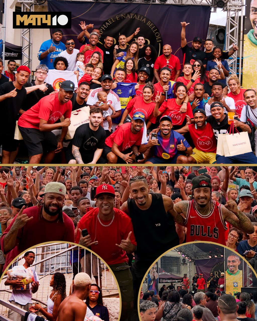 Рафинья организовал благотворительное мероприятие на родине Порадовал бразильцев перед Рождеством В программе дня выступление артистов и подарки А что самое главное футболист лично раздавал одежду и еду нуждающимся семьям Большой поступок большого игрока Match TV