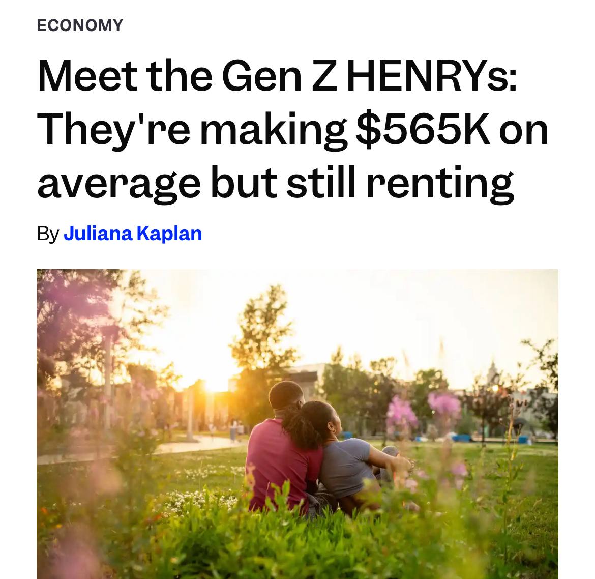 В США появилось поколение богатых бедняков. Gen Z HENRYs — молодые люди 18-27 лет, которые зарабатывают в среднем больше $560 тысяч в год, но при этом продолжают арендовать жилье и чувствовать тревогу из-за денег. Ученые винят во всем социальные сети, где даже такой успех является нижней ступенью жизни. Подписывайся на «PRO Бизнес» --------------------------------- YouFast VPN™ Купить крипту AML бот