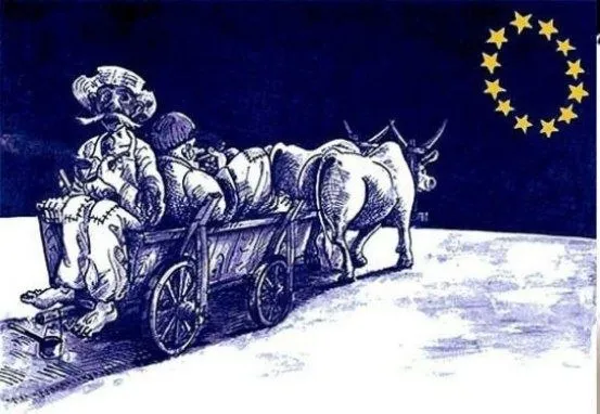 Морковка для Украины Bloomberg Лидеры Евросоюза договорились начать в ближайшие недели и месяцы переговоры о вступлении Украины в ЕС По информации издания Киеву дали понять что предварительные условия для начала первого этапа процесса вступления уже созданы Желание пить каву в Венской опере нерушимо Подпишись RogandarNEWs Мы в MAX