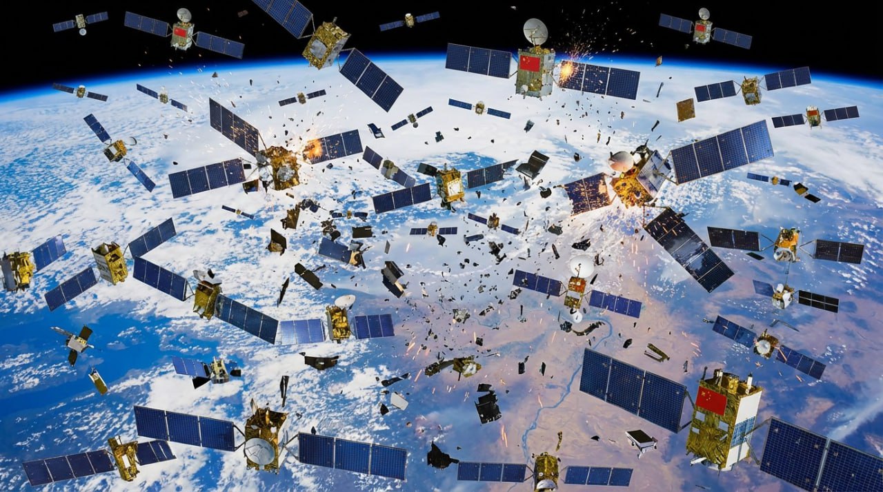 Китай ЗАМУСОРИТ космос страна хочет вывести на орбиту 200 тысяч спутников Международный союз электросвязи получил от Пекина заявку на гигантскую сеть спутникового интернета Его проекты CTC 1 и CTC 2 будут насчитывать по 96714 спутников каждый Для сравнения Starlink вывел всего 9400 аппаратов и они уже мешают изучать космос Китайская же сеть будет в 20 раз больше Помянем земную астрономию