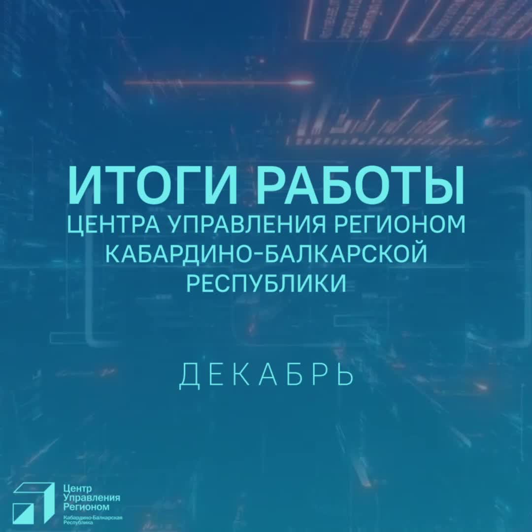 ЦУР КБР обработал более 2300 обращений в декабре 2023 года