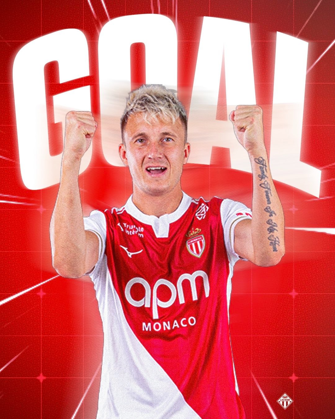 Саня Головин забивает первый гол за Монако в сезоне Вышел на замену и расписался в воротах Нанта Хорош