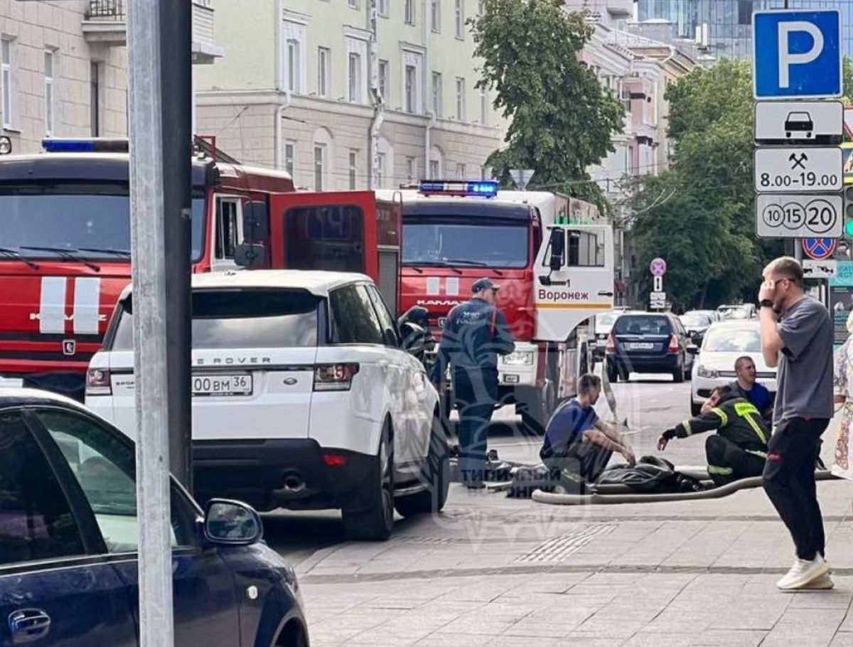 К ресторану на Советской площади в Воронеже съехались пожарные: эвакуировали человека в маске спасаемого Судя по кадру, на месте работал пожарный расчет. По официальным данным, в ресторане «Бархат» произошло возгорание - огнем повреждена вытяжка на 5 кв. м. ↗ Прислать новость Подписаться