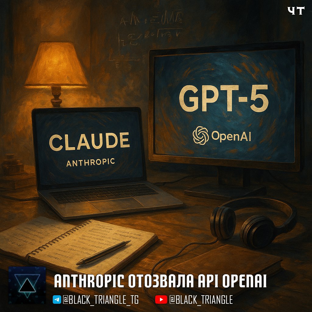 ИИ Claude применили для создания GPT-5   Anthropic отозвала API OpenAI для доступа к своим моделям искусственного интеллекта из-за нарушения условий обслуживания.  Anthropic обвинила OpenAI в использовании своих инструментов для разработки GPT-5.   Согласно коммерческим условиям обслуживания Anthropic , клиентам запрещено использовать сервис для «создания конкурирующего продукта или сервиса, в том числе для обучения конкурирующих моделей ИИ» или для «обратной разработки или копирования» сервисов. ‍   OpenAI выразила разочарование по поводу сложившейся ситуации, но подтвердила уважение к решению Anthropic.  ================   News     Soft     Gear     Links