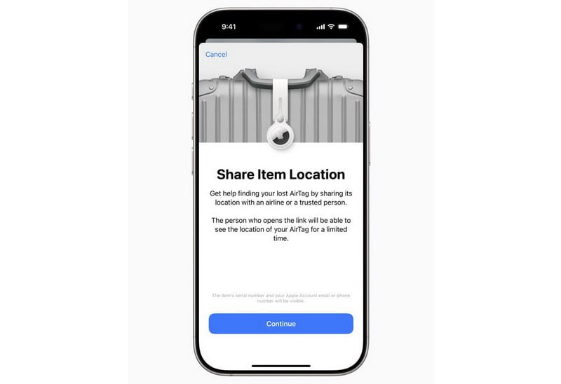 В последней бета-версии операционной системы iOS 18.2 компания Apple обновила приложение «Локатор», добавив возможность делиться ссылками на местонахождение потерянного трекера AirTag или устройства, подключенного к «Сети Локатора».  Новая функция Share Item Location позволяет создавать внутри приложения Find My ссылку для утерянной метки AirTag или устройства, подключённого к «Сети Локатора». Этой ссылкой можно поделиться с другим человеком, чтобы он помог в поисках утерянной вещи.