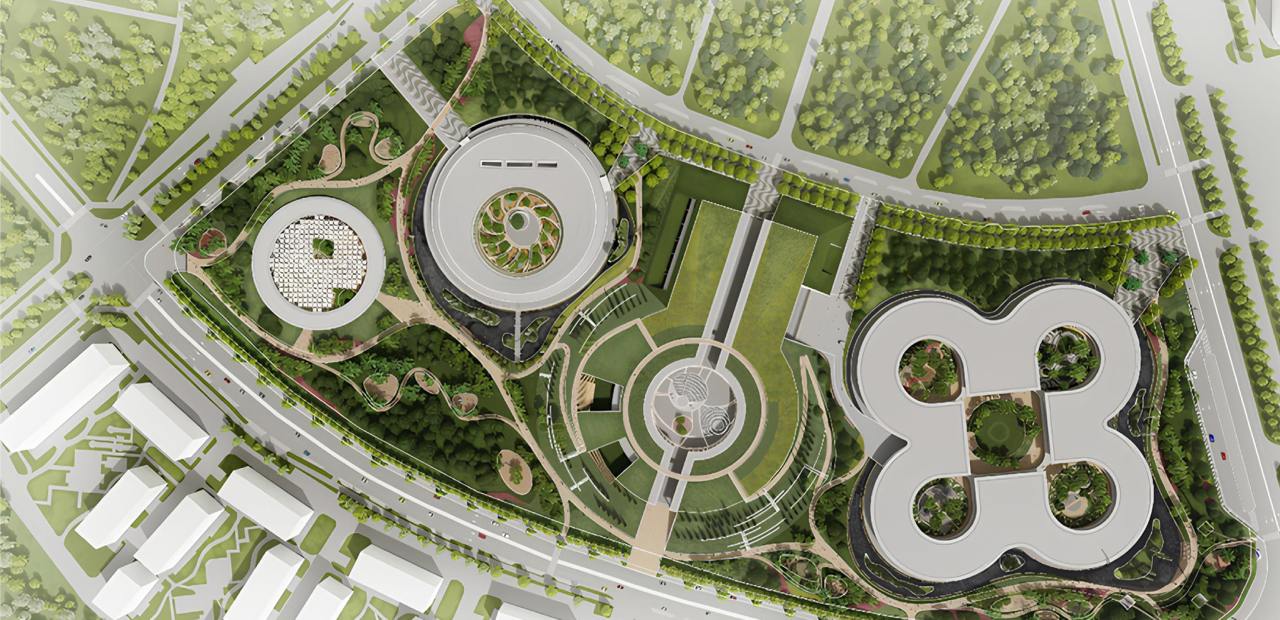 В Сириусе приступили к строительству второй очереди президентского лицея На федеральной территории Сириус начали строительство второй очереди президентского лицея Проект реализует образовательный фонд Талант и успех совместно с научно техническим университетом Сириус Комплекс объединит школу детский сад корпус дополнительного образования и парк Сроки и стоимость строительства не уточняются siriuslyceum Кадры