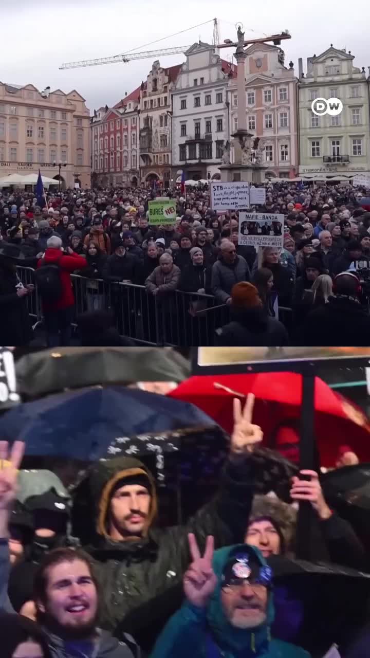 В Братиславе прошел антиправительственный митинг с участием 50 тысяч человек