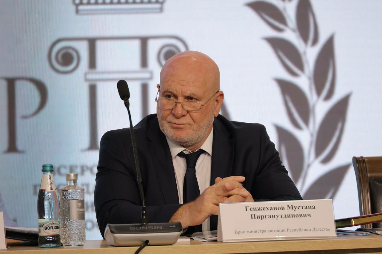 Мустапа Генжеханов утвержден в должности министра юстиции Дагестана. Указ об этом подписал глава региона Сергей Меликов.