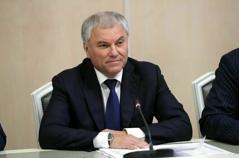Володин во главе российской делегации посетит КНДР 14-15 августа, сообщила пресс-служба Госдумы.