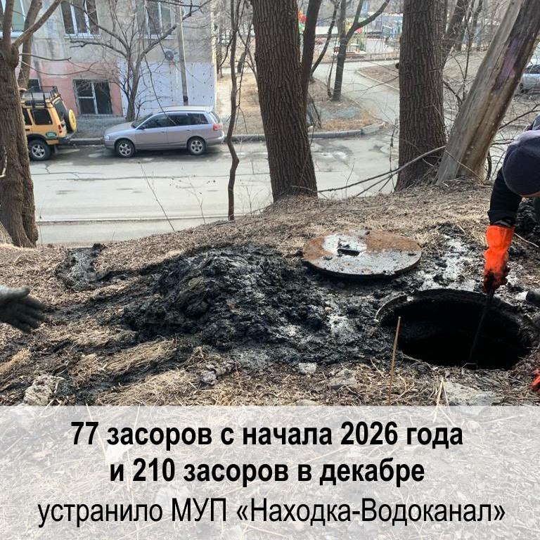 210 засоров канализации устранило за декабрь муниципальное предприятие Находка Водоканал А в наступившем году с 1 по 11 января 77 засоров Ежедневно в диспетчерскую водоканала поступает от УК до 10 заявок на устранение засоров канализации Просто от жителей водоканал заявки не принимает если забился стояк или лежак в подвале это зона ответственности обслуживающей организации нужно обращаться туда Засоры образуются из за скопления мусора который не растворяется в воде Люди сами бросают в унитаз бытовые отходы в результате забиваются лежаки в подвалах коллекторы и колодцы выходит из строя дорогостоящее оборудование насосных станций Конечно никто из жителей не хочет специально портить общедомовое городское имущество Но бытовая небрежность приводит плачевным результатам Правила пользования системой канализации просты в неё нельзя бросать влажные салфетки предметы личной гигиены наполнители кошачьих туалетов остатки с обеденного стола жидкости типа машинного масла или антифриза