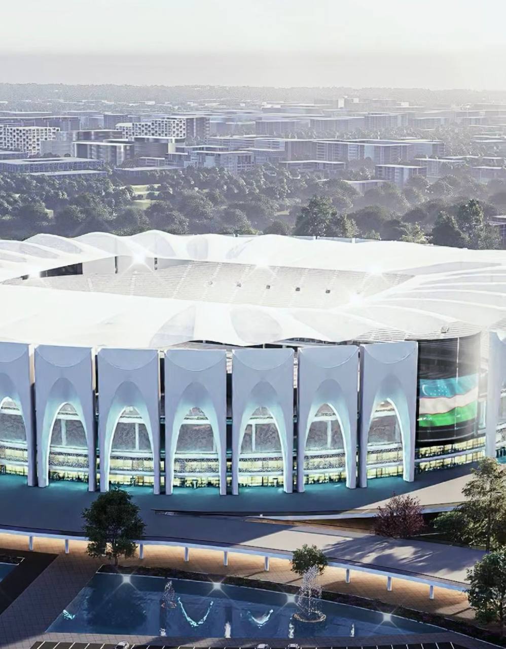 В Новом Ташкенте построят красивый стадион на 55 тыс мест Стоимость проекта составляет 100 млн Стадион будет возведен в соответствии со всеми требованиями ФИФА и станет одним из крупнейших и самых технологичных футбольных объектов Азии Подпишитесь и следите за актуальными новостями на нашем канале telegram me joinchat AAAAAEEdc qam7052mnXKA