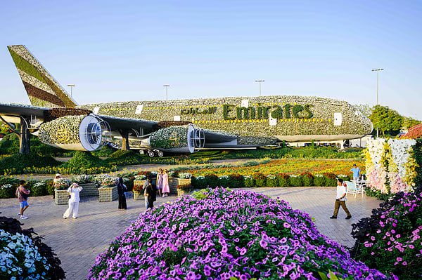 После летних каникул открылся Dubai Miracle Garden на территории в 72 000 кв м более 150 млн цветов Для тех у кого день рождения вход бесплатный Нужно только предъявить на кассе паспорт или Emirates ID чтобы подтвердить это AllAboutUAE