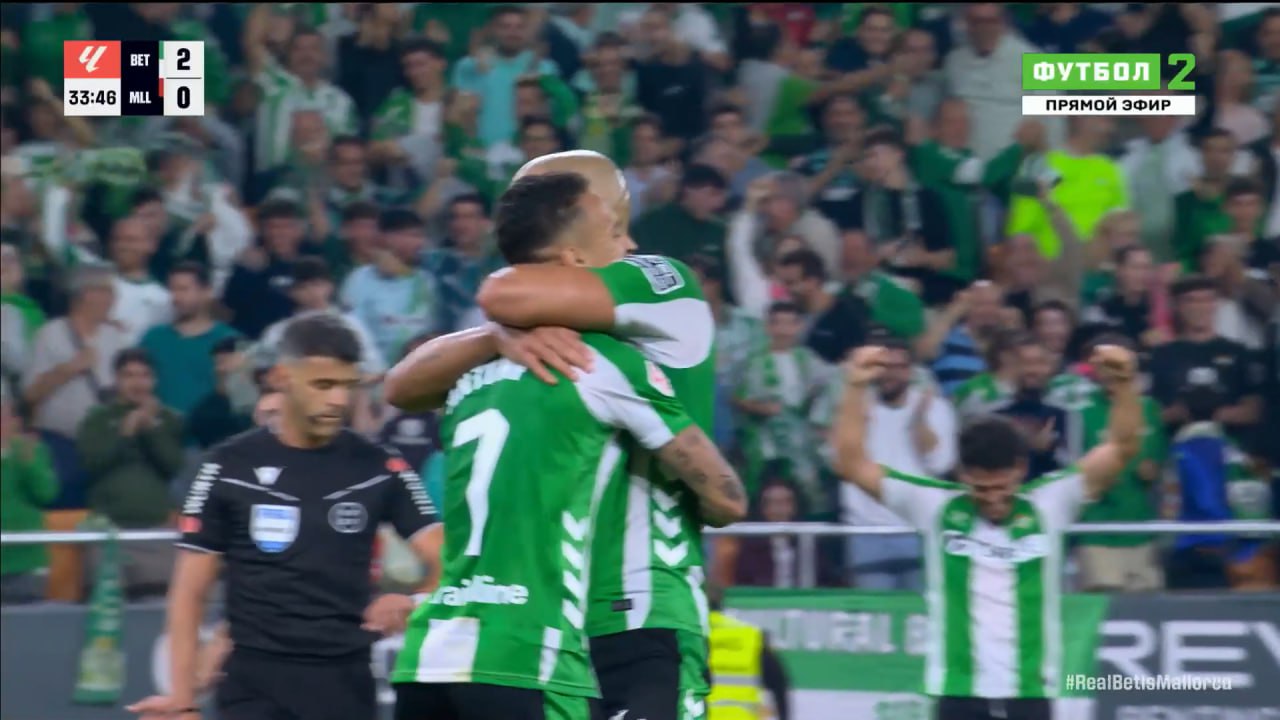 Дубль ассист от Антони GOAT всё успел за 37 минут Не смотришь матч Бетиса Срочно исправляйся   matchtv ru channel futbol 2