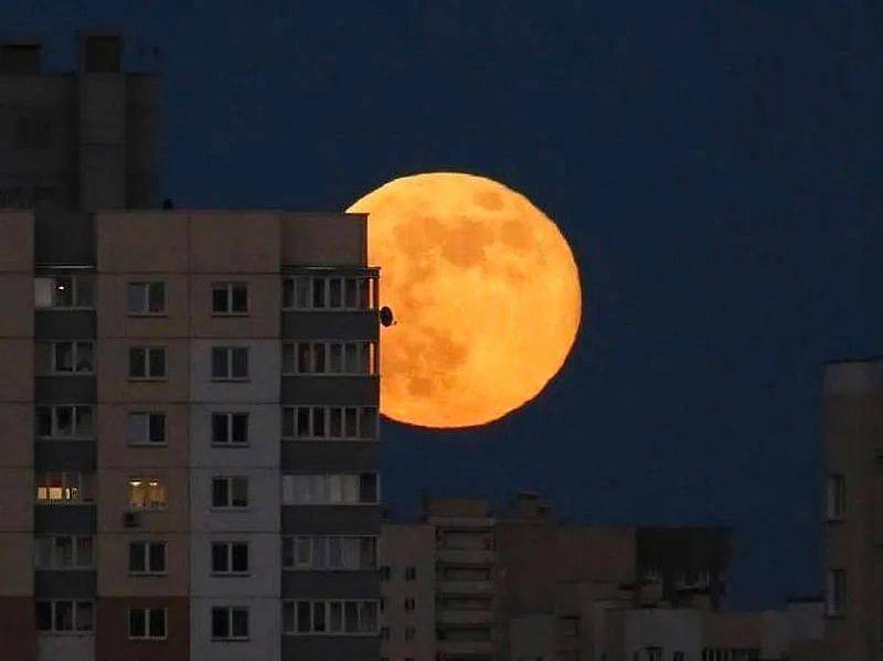 Из за облачности жители Москвы могут не увидеть бобровое суперлуние Гидрометцентр РФ