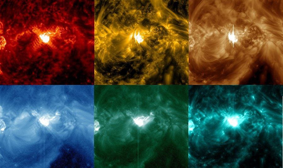 Мощная вспышка произошла на Солнце после спада активности звезды, длившегося неделю, сообщил РИА Новости руководитель Лаборатории солнечной астрономии ИКИ РАН Богачёв.  Он уточнил, что вечером станет понятно, были ли выброшены во время взрыва крупные массы плазмы в сторону Земли.