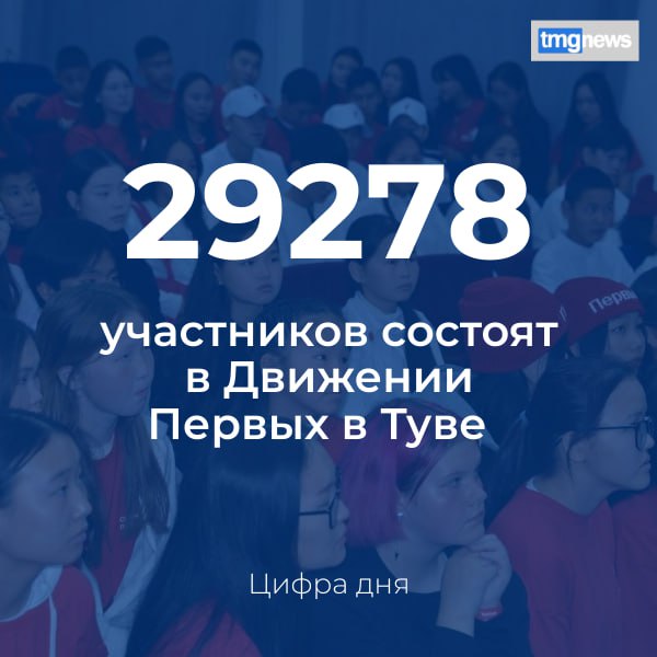 На сегодняшний день в Туве насчитывается 29 278 человек, входящих в ряды Движения Первых, и уже сформировано 228 первичных отделений. В 2024 году Первые успешно реализовали 70 федеральных и региональных проектов, в которых приняли участие 23 000 человек.  Стоит напомнить, что Движение Первых — это общероссийское общественно-государственное движение детей и молодёжи, созданное в июле 2022 года. Объединило сети детских и молодёжных клубов и кружков по всей стране.