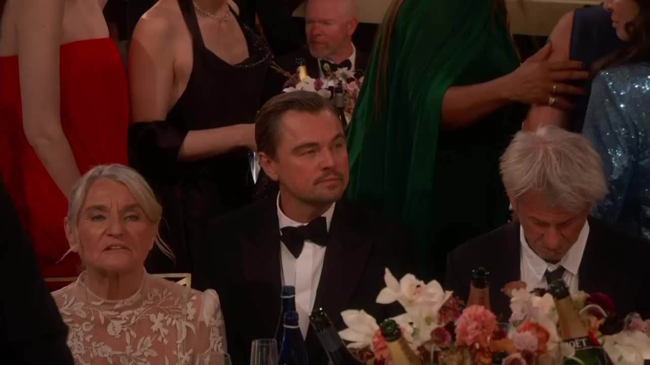 Леонардо ДиКаприо привлек внимание на Золотом глобусе 2026