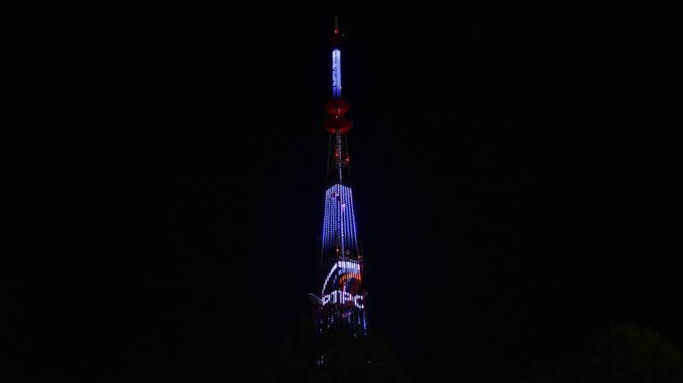 Брянская телебашня включит праздничную подсветку в честь Дня Победы Праздничная подсветка появится вечером 9 мая. ƃℾ подписаться прислать новость