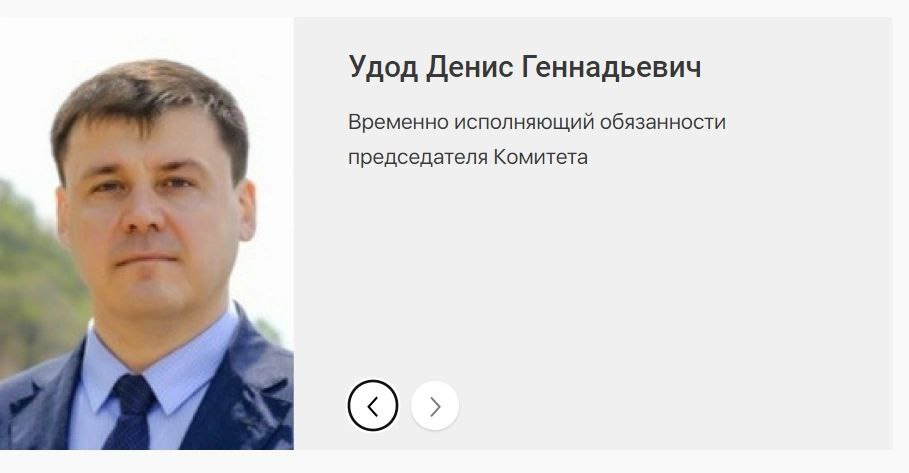 Денис Удод назначен председателем Жилищного комитета Санкт-Петербурга  Ранее он был врио главы - после ухода Олега Зотова.   "Вечерний Питер"