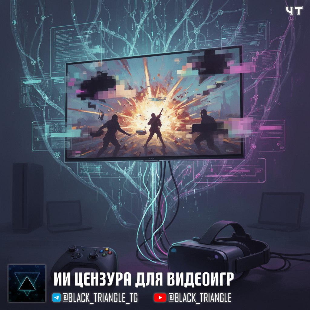 Sony запатентовала ИИ инструмент для цензуры видеоигр в реальном времени Патент под названием Automatic Bespoke Edits of Video Content Using AI заключается в том что искусственный интеллект анализирует аудио и видео прямо во время игры и на лету редактирует контент который пользователь или регулятор посчитал неприемлемым ИИ способен приглушать нецензурную лексику размывать или маскировать визуальные элементы вроде крови и насилия а также полностью заменять ассеты эффекты анимации и даже модели персонажей В патенте прямо указано что система может insert deepfake replacement content то есть подставлять дипфейк контент вместо оригинального Технология не ограничена PlayStation в патенте упоминаются консоли Xbox и Nintendo VR устройства мобильные платформы и облачный гейминг Более того система может работать как standalone приложение на любом вычислительном устройстве Sony также подала международную заявку что указывает на планы глобального внедрения Корпорация мотивирована в первую очередь экономической выгодой это удобный инструмент продавать игру 18 для детей News Soft Gear Links