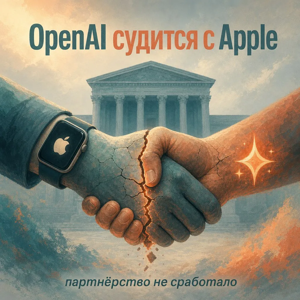 OpenAI хочет судиться с Apple из за провальной интеграции OpenAI рассчитывала что партнёрство с Apple принесёт волну подписчиков и глубокую интеграцию ChatGPT в экосистему На деле всё вышло иначе вызывать бота через Siri оказалось неудобно пользователи просто открывали приложение ChatGPT напрямую а Apple по словам источников Bloomberg даже толком не попыталась продвигать интеграцию Теперь юристы OpenAI прорабатывают варианты досудебных претензий и возможного иска Правда компания всё ещё надеется договориться мирно Ну и понятно почему судиться одновременно с Маском и Apple было бы перебором даже для Альтмана AppleInsider в MAX Подписаться
