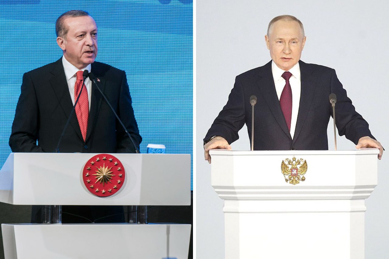 Путин созвонился с Эрдоганом  На повестке дня – двусторонние отношения России и Турции, ситуация в Сирии, а также Украина, сообщила администрация Эрдогана.  Турецкий лидер подтвердил готовность принять третий раунд переговоров по Украине в Стамбуле.  Подпишитесь на «Абзац»   Добавьте «Абзац» в ленту «Дзена»