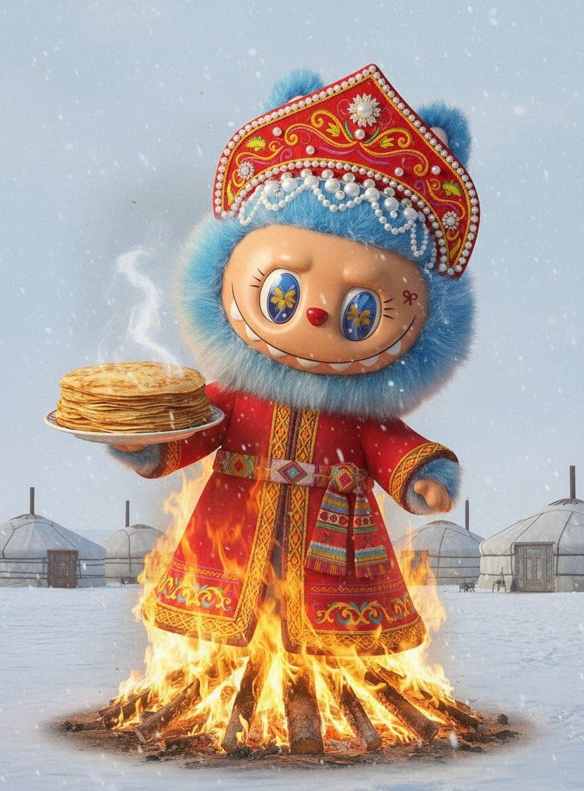 Лабубу сожгут в Археологическим парке Аргамач на Масленицу которую здесь отметят 21 февраля Сжигание чучела символизирует проводы зимы и похороны всех невзгод которые она принесла В прошлом году в Аргамаче сгорели сразу пять злодеев