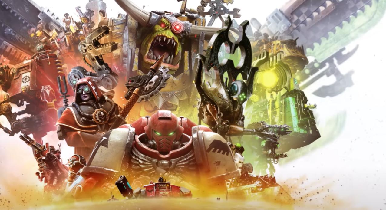 Показали боевой геймплей Warhammer 40 000 Dawn of War 4 орки космодесант и другие фракции В RTS появятся известные фракции из франшизы
