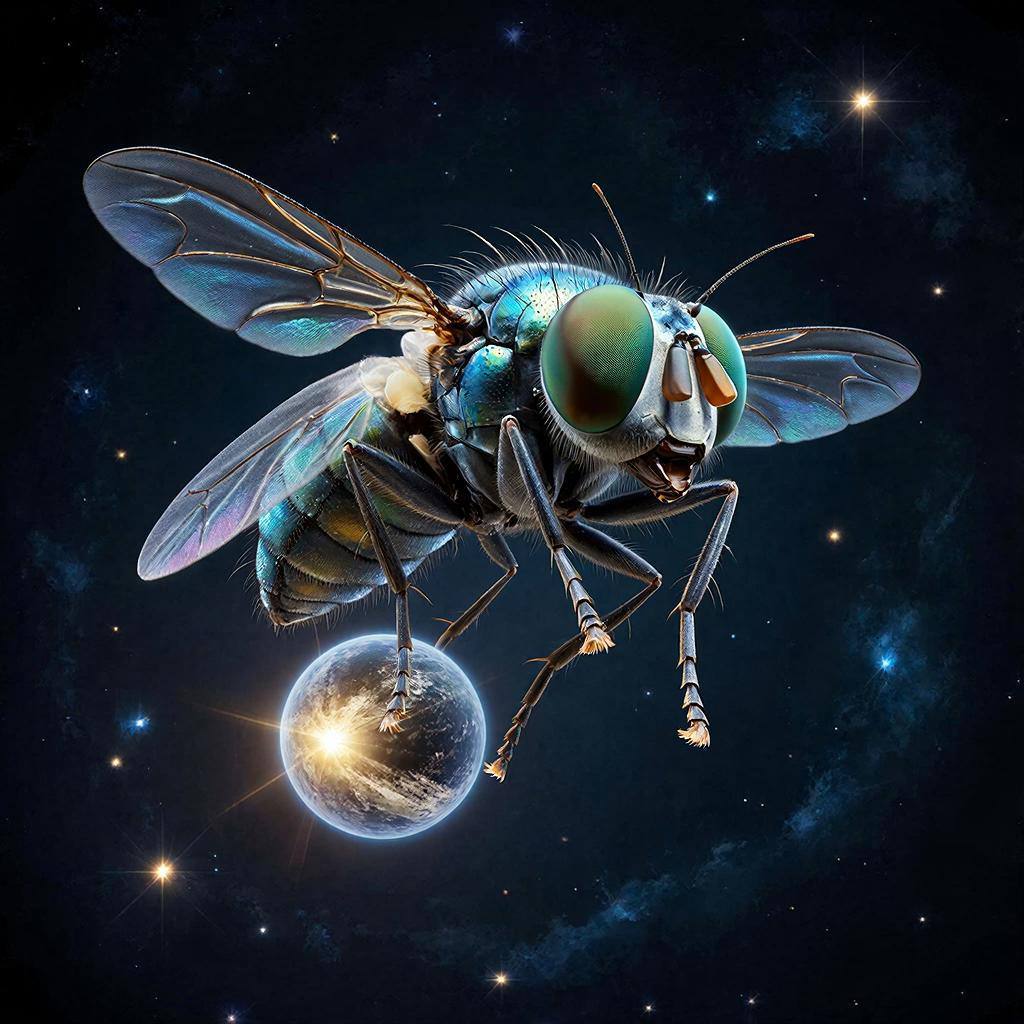 Популяцию космических мушек впервые вывели российские учёные Специалисты Института медико биологических проблем РАН создали линию дрозофил в которой пять из четырнадцати поколений родились на орбите на МКС и на спутнике Бион М 2 Как пояснили исследователи четырнадцать поколений это важный эволюционный рубеж достаточный для появления новой популяции У космических мух обнаружены стойкие изменения в работе генов особенно в тех что отвечают за репарацию ДНК и здоровье нервной системы Поскольку около 50 генов дрозофил и человека совпадают это исследование поможет создать средства защиты генома космонавтов в долгих межпланетных полётах Следующими ждем космических комаров Фото GigaChat 18   AmurMedia Написать нам AmurMedia в Дзен