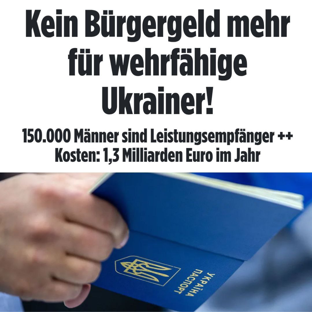 Немецкая партия ХСС требует прекратить выплаты безработным военнообязанным украинским мужчинам, проживающим в Германии, сообщает Bild. В ФРГ проживают 150 тыс. украинцев призывного возраста, получающих социальные выплаты на сумму €1,3 млрд в год. Посольство Украины заявляет, что пребывание мужчин за границей является законным, а большинство из них зарегистрированы в военкоматах.