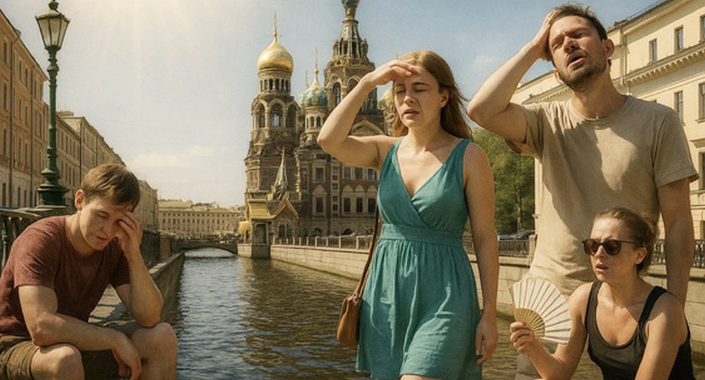 Осторожно! Аномальная жара доводит петербуржцев до больницы   В Петербурге вновь пик жарищи – сегодня был самый жаркий день в этом году. К 15 часам температура воздуха в Северной столице достигла отметки в +31,8 °С. Это совсем немного не дотягивает до исторического рекорда за всю историю наблюдений за погодой в нашем городе: в 2012 году было +32,1 °С. Можем и побить!   В питерской подземке вновь расщедрились – и опять стали раздавать бесплатную питьевую воду. Если на жаре кто-то из пассажиров почувствует себя плохо, он может обратиться к работнику метро или воспользоваться стойками передачи тревожной информации. А еще в Петербурге продлили «оранжевый» уровень погодной опасности.   И погода, правда, опасная! Для здоровья людей. В стационар Мариинской больницы за один месяц попали уже полсотни жертв Солнца. Дополнительный удар по здоровью петербуржцев обеспечивает сочетание жары и высокой влажности, характерной для города на Неве. Всё больше пациентов с обмороками и проблемами с давлением.    Врачи рекомендуют избегать нахождения на улице в самые активные солнечные часы и использовать SPF-крем, выходя из дома в любое время. Одежду лучше выбирать с открытыми плечами и шеей, а также носить головной убор.  #Питер #Ньюс #Жара #Обморок #Метро  Piter News 24 - Подписаться
