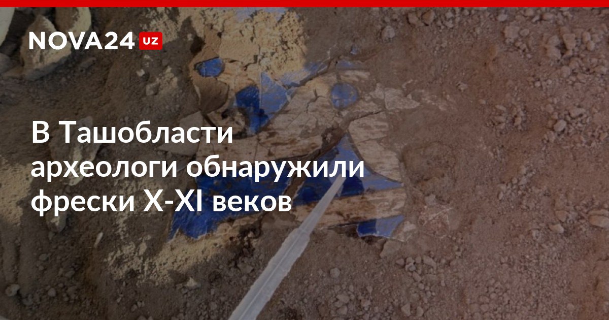 В Ташобласти археологи обнаружили фрески X XI веков По данным ученых настенная живопись исчезнувшая после арабского завоевания возродилась в этот период nova24 uz 311135 NOVA24 LIVE