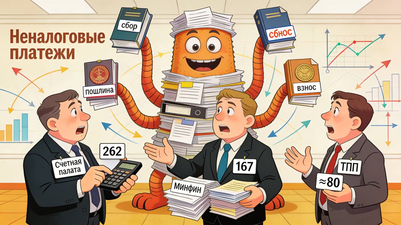Эксперты при правительстве предложили навести порядок в хаосе неналоговых сборов создать институт обязательных публичных платежей ОПП По задумке рабочей группы под руководством Сергея Шаталова в эту категорию войдут все платежи которые взимают госорганы экологический сбор платеж за интернет рекламу пошлины за внесение сведений о маркировке товаров и т п Группа предлагает принять рамочный закон об ОПП В нем хотят завести единый перечень обязательных платежей всё что вне его незаконно ограничить действие норм ухудшающих положение бизнеса аккуратно внедрить новые правила чтобы компании не штрафовали за прошлые периоды Причина инициативы размытые границы между налогами и сборами По словам Шаталова неналоговых платежей становится всё больше а логика их появления всё менее понятна Например платеж за рекламу в интернете по сути является налогом но формально считается неналоговым Бизнес давно требует систематизации сейчас на долю утилизационного сбора приходится почти 72 всех неналоговых поступлений А сколько таких платежей вообще существует спорят до сих пор Счетная палата насчитала 262 Минфин 167 а ТПП лишь около 80 Еще в 2016 году Путин поручал создать единый реестр таких сборов и теперь эксперты предлагают конкретный путь как это наконец сделать
