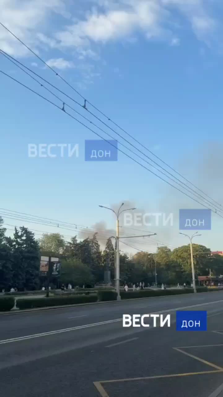 Сильный пожар в Ростове: информация уточняется