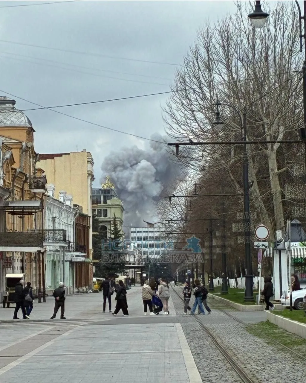 Взрыв прогремел во Владикавказе в районе улиц Интернациональной и Пирогова Фото Новости Владикавказа Вести Алания Владикавказ в МАХ