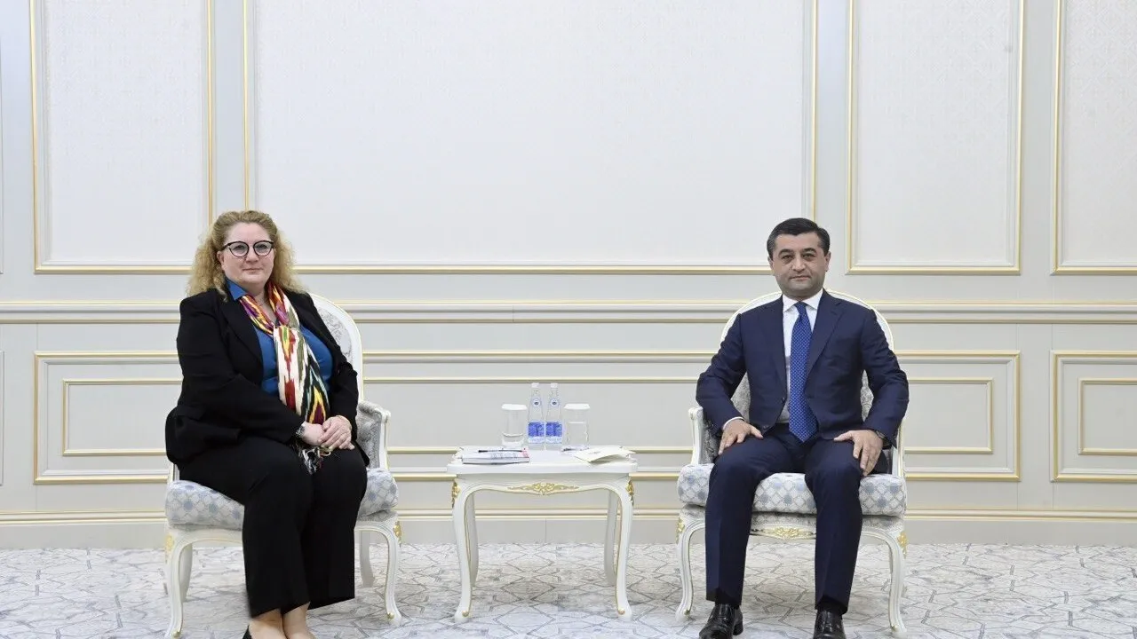 Назначен новый посол Норвегии в Узбекистане Глава МИД принял верительные грамоты нового посла Хелены Санд Андресен   uznews uz ru news 108967 uznews