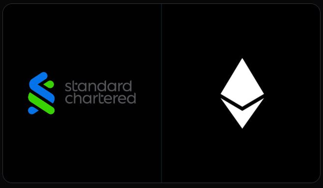 Standard Chartered повышает ставки $ETH прогнозируется до $7 500 к концу 2025 года с $4 000 и до $25 000 к 2028 году.