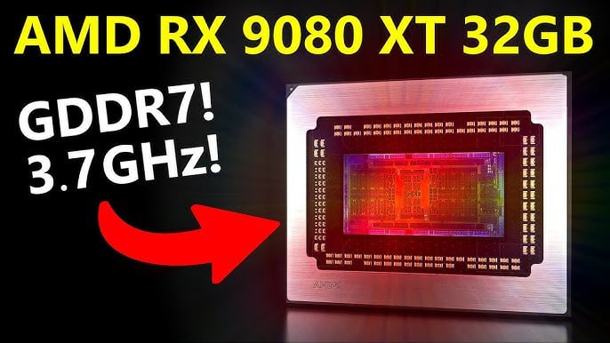 Radeon RX 9080 XT – быстрее RTX 5080 Известный инсайдер Moore’s Law Is Dead рассказал о существовании инженерных образцов топовой видеокарты на архитектуре RDNA 4. Они базируются на новом чипе Navi 48X, и MLID назвал такую карту RX 9080 XT ES инженерный образец . По его словам, чип разгоняется до 3,7 ГГц, имеет 256-битную шину памяти и до 32 ГБ GDDR7. Стоковый теплопакет – 450 Вт, а при разгоне карта потребляет 500 Вт. При этом карта на 15-40% быстрее RX 9070 XT. Добраться до уровня RTX 5090 это не позволит, но точно сделает новинку если она все-таки выйдет быстрее RTX 5080. Мой Компьютер