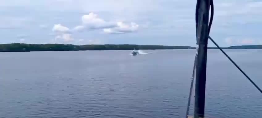 Запуск второго пассажирского судна Валдай в Саратовской области