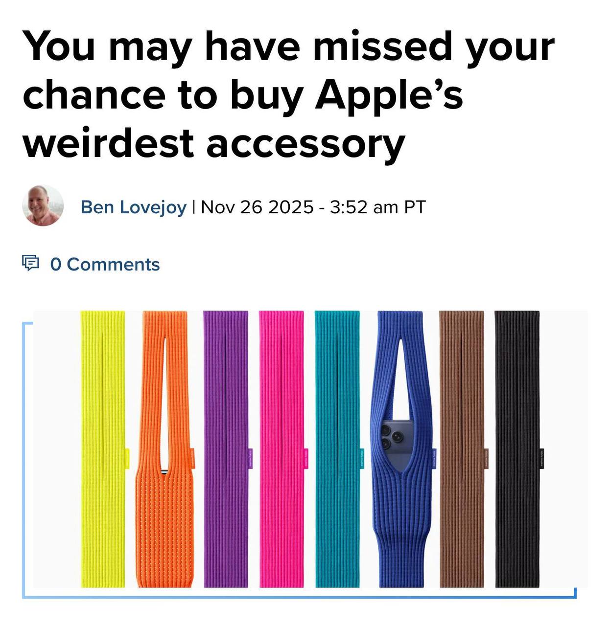 Носки для iPhone раскупили за две недели Их больше не осталось в наличии ни в одной из 8 стран где их продавали США Великобритании Франции Италии Китае Японии Сингапуре Южной Корее bankser