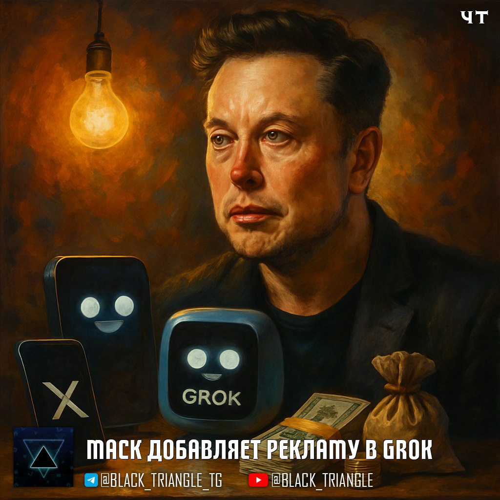 Илон Маск добавит рекламу в чат-бот Grok  Рекламодатели будут оплачивать упоминания своих компаний в ответах искусственного интеллекта.  Миллиардер заявил, что реклама необходима для покрытия затрат на дорогостоящие графические процессоры.    ================   News     Soft     Gear     Links