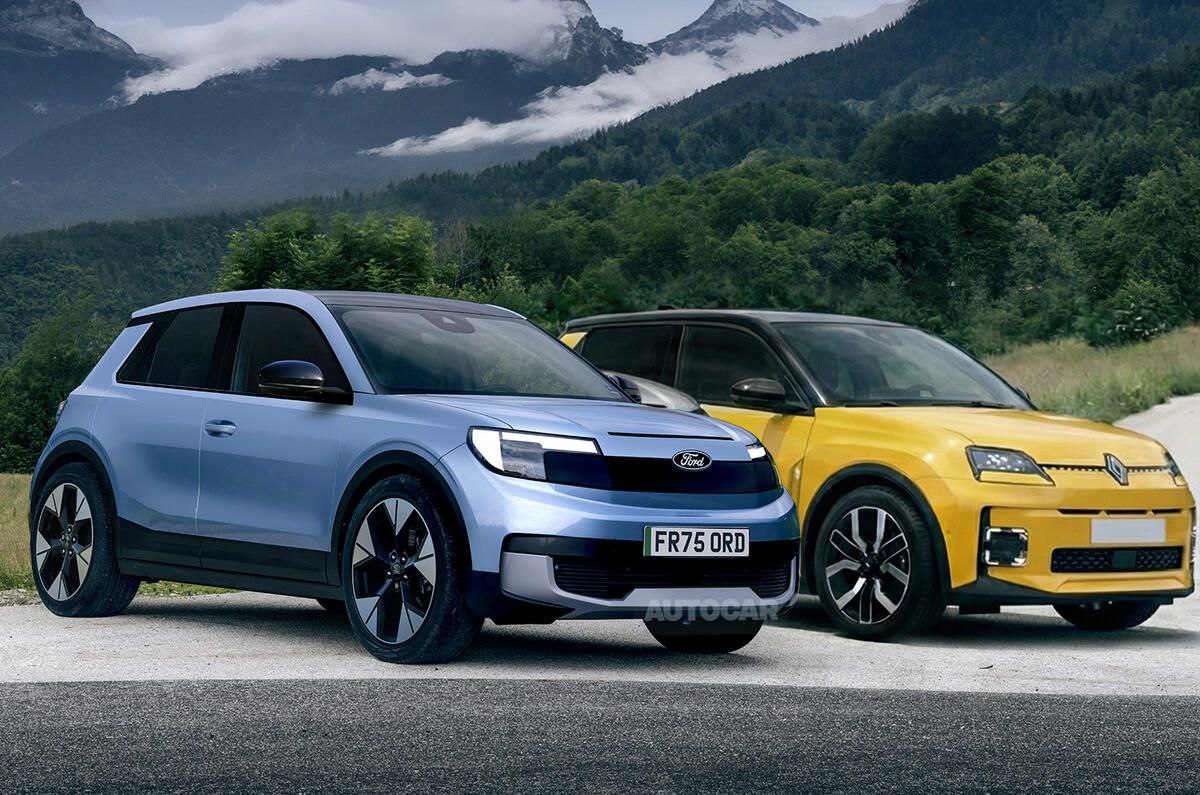 Компании Renault и Ford будут совместно разрабатывать небольшие и недорогие электромобили под маркой Ford для европейского рынка чтобы противостоять растущей конкуренции со стороны китайских производителей Первый из двух запланированных малолитражных электромобилей который будет производиться на заводе Renault на севере Франции поступит в европейские автосалоны в 2028 году Генеральный директор Renault Франсуа Прово также заявил Китайцы скоро придут и поэтому я не хочу ждать Впрочем ждать не надо поскольку китайцы уже давно везде пришли